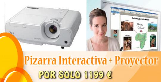 Pizarra digital + Proyector